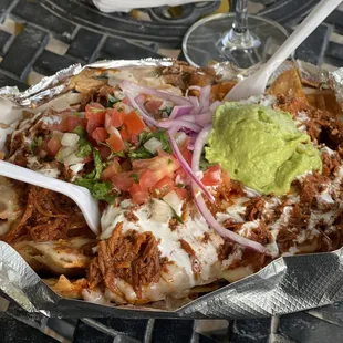 Chilorio nachos were scrumptious. A must try!