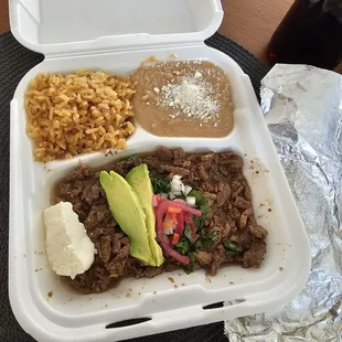 Bistek Ranchero Plate