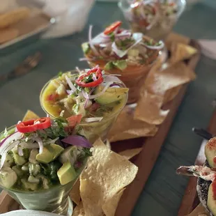 Ceviche platter