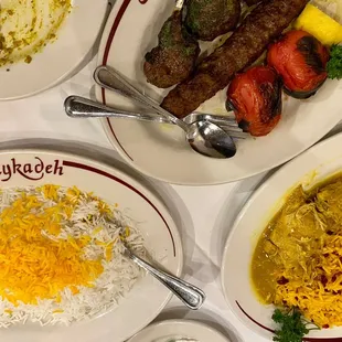Zereshk Polo and chicken