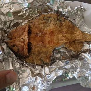 Lemon fries fish