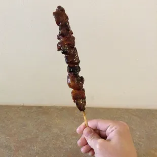 Beef.. On a stick
