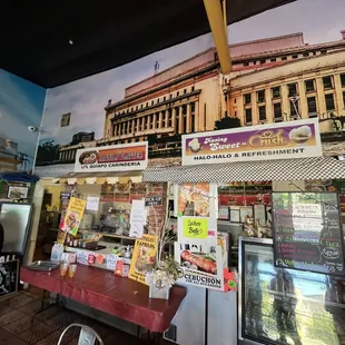 Front of store