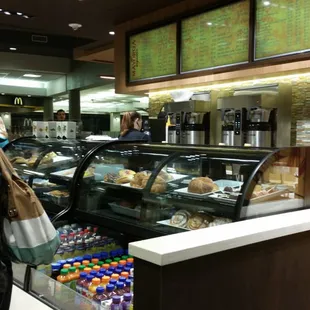 customers in a coffee shop