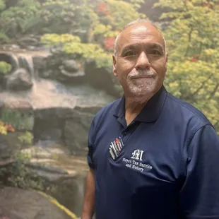 Mayo himself, in his office.