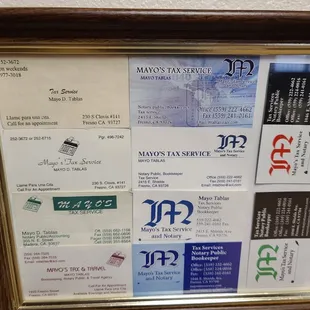 How are business cards have changed over 29 years!