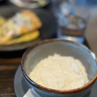 Coconut grits