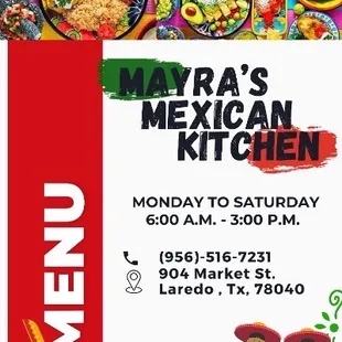 Horarios y información para contactarnos