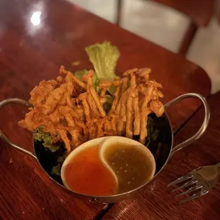 Hed Tod ( fried mushrooms)