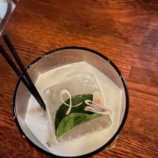 Morrakot cocktail- fresh and delicious with a touch of creamy coconut