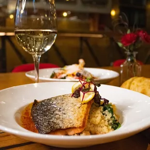 Skillet Crisp Salmon