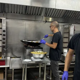 Fresh falafel made to order