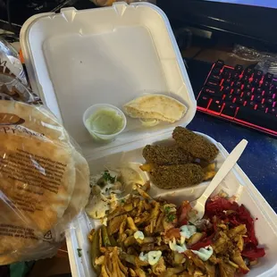 Chicken Shawarma platter