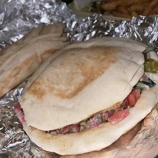 Beef Shawarma pita