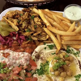 Chicken Shawarma platter