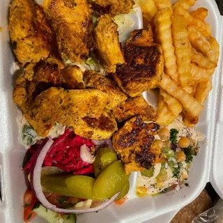 Shish Taouk platter
