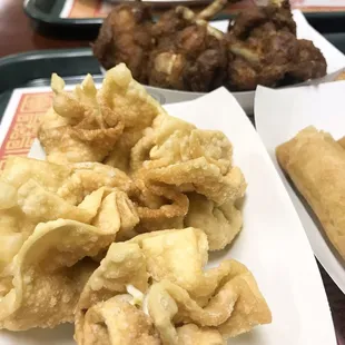 Crab Rangoon is the best