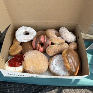 a box of donuts