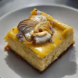 Lavender Lemon Cheesecake