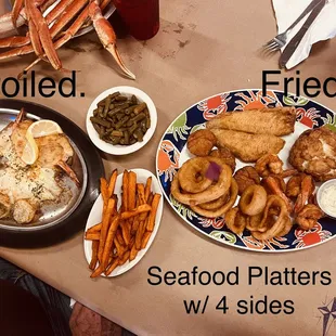 Both options on the platters