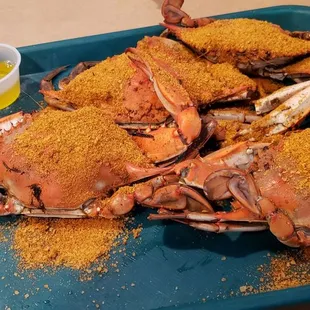 Steamed Crabs