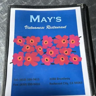 We are open and new menu is ready.