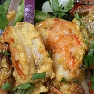 SHRIMP TANDOORI: