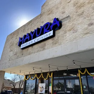 Front of store