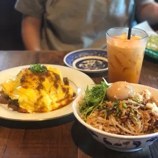 Poor-man's noodles, GG curry rice