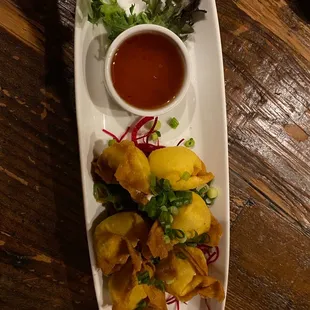 Crab and Cheese Wontons