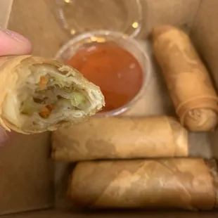 Vegetable Veggie Spring Rolls