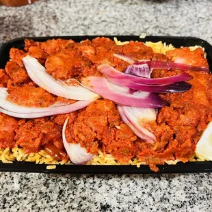 Chicken 65 Biryani