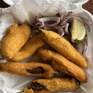 Hot chili bajji