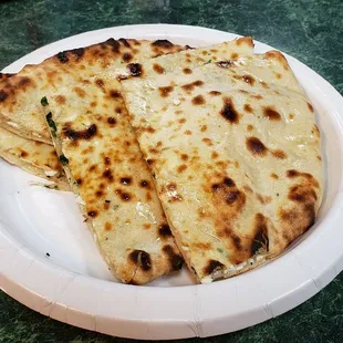 Paneer kulcha.