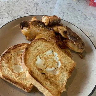 Breakfast special on our return trip.