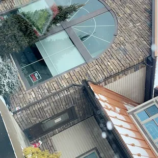 Exterior of the building