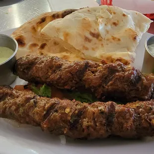 Beef seekh kabab