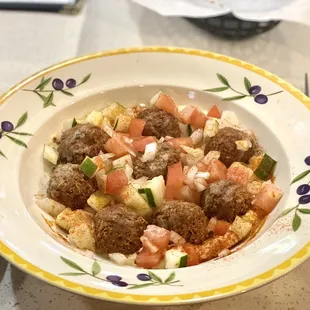 Gourmet Falafel Platter - delicious!!!