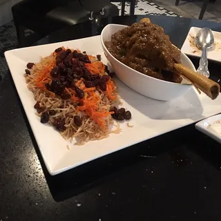 Mahicha Palow Lamb Shank