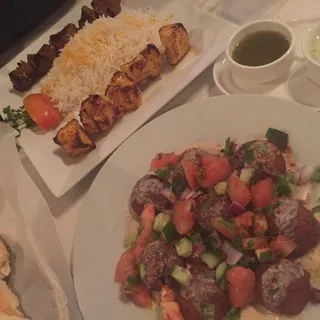 Chicken and Lamb Combination