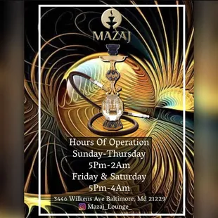 Business hours/address