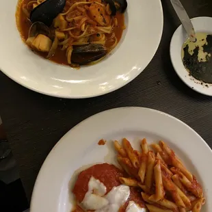 pasta dish, pasta, food