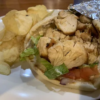 Chicken Gyro Sandwich