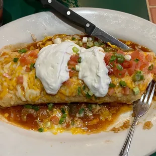 Deluxe Burrito Manadero