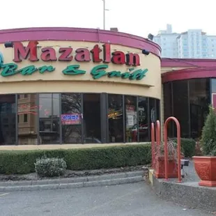 In the summer we open this side of the parking lot for out door seating! Come enjoy the sun with an ice cold Margarita!