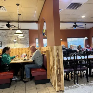 Inside dining