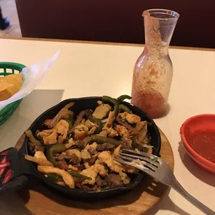 a plate of food