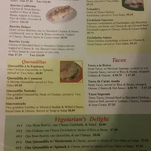 Menu page 4