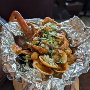 Mazatlan Seafood Molcajete