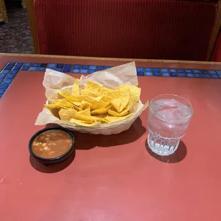 Chips and salsa that&apos;s a start